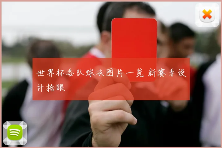世界杯各队球衣图片一览 新赛季设计抢眼